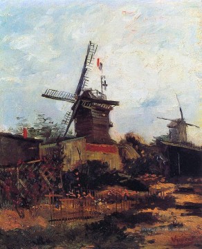  Moulin Tableaux - Le moulin de Blute End Vincent van Gogh